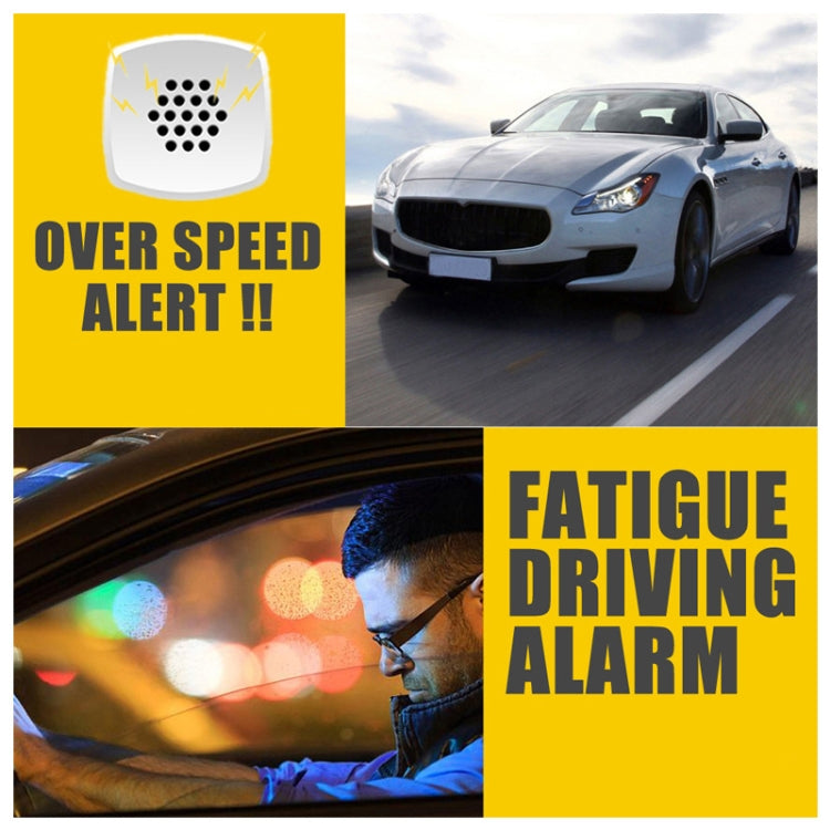 Kingneed C90 5.5 นิ้ว HUD รถ Head-up Display GPS รถสากลระยะทางความเร็วเมตร Speeding Alarm / GPS ดาวเทียมวัดความเร็ว, C90 5.5inch