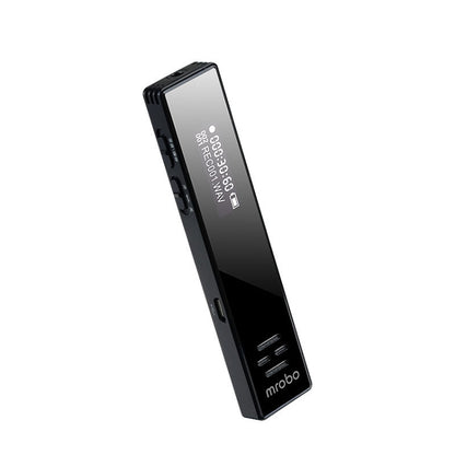 MROBO A10 เครื่องบันทึกเสียงระดับมืออาชีพ HD ลดเสียงรบกวนเครื่องเล่นหน้าจอสี MP3 นักเรียน, 8GB, 16 GB