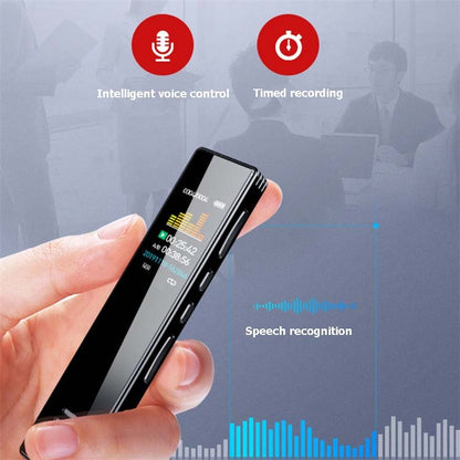 MROBO A10 เครื่องบันทึกเสียงระดับมืออาชีพ HD ลดเสียงรบกวนเครื่องเล่นหน้าจอสี MP3 นักเรียน, 8GB, 16 GB