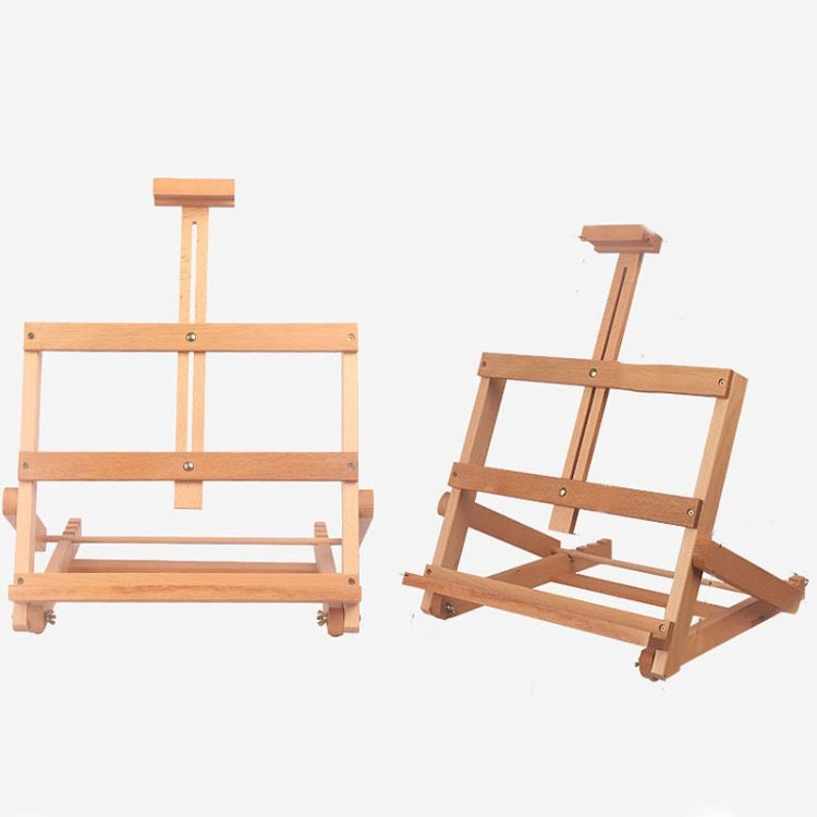 แนวนอนเดสก์ท็อปขาตั้งไม้Sketchนิทรรศการขาตั้ง, Beech  45x37x50cm, Beech 35x33x48cm, Yellow Pine 35x33x48cm