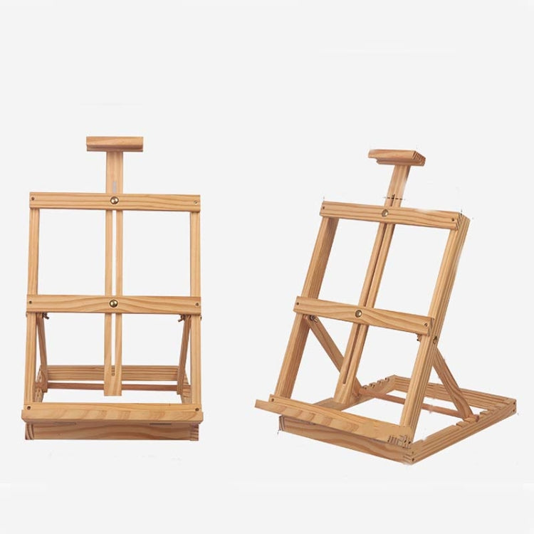 แนวนอนเดสก์ท็อปขาตั้งไม้Sketchนิทรรศการขาตั้ง, Beech  45x37x50cm, Beech 35x33x48cm, Yellow Pine 35x33x48cm