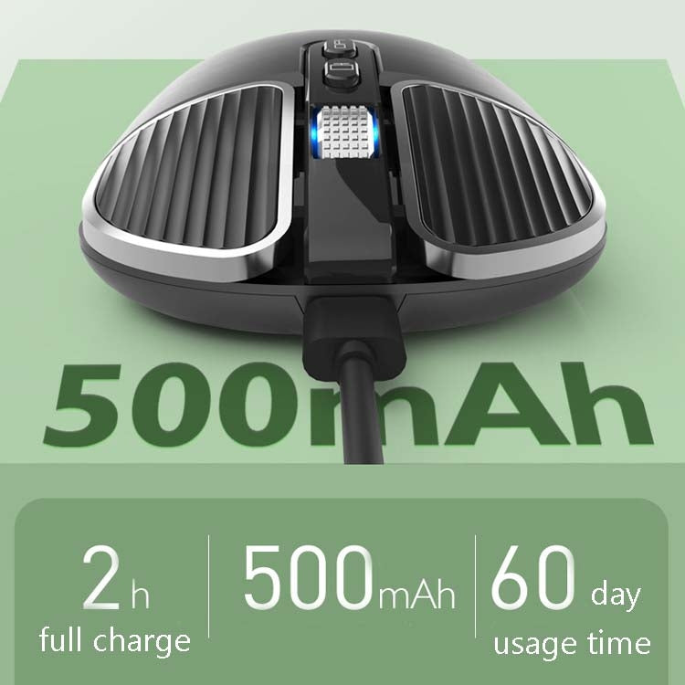 M203 2.4Ghz 5 ปุ่ม 1600DPI เมาส์ออปติคอลไร้สายคอมพิวเตอร์โน้ตบุ๊ค Office Home Silent Mouse, 2.4G