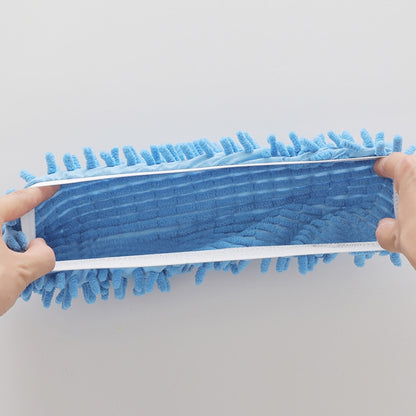 12 ชิ้น Chenille Lazy Mopping รองเท้าทำความสะอาดพื้นที่ถอดออกได้และล้างทำความสะอาดได้ Mop สีสุ่ม, Floor Mop