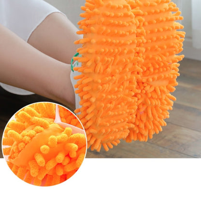 12 ชิ้น Chenille Lazy Mopping รองเท้าทำความสะอาดพื้นที่ถอดออกได้และล้างทำความสะอาดได้ Mop สีสุ่ม, Floor Mop