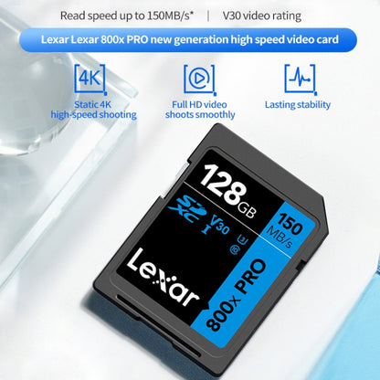 Lexar SD-800X Pro การ์ด SD ความเร็วสูง SLR การ์ดหน่วยความจำกล้อง, 32GB, 64GB