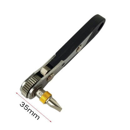 19 ใน 1 1/4 ชุดประแจวงล้อชุดมินิบิตชุดประแจแบบแมนนวล, Black Handle