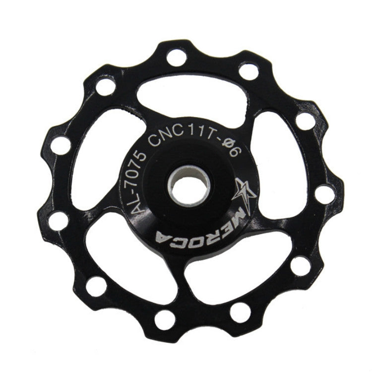 4 PCS MEROCA แบริ่งโลหะจักรยานเสือภูเขาจักรยานด้านหลัง Derailleur ล้อ 11 T/13 T ล้อ, 11T Black, 11T Red, 13T Red, 11T Blue, 13T Blue, 11T Purple, 13T Purple, 11T Silver, 13T Silver, 11T Electroplating Colorful, 13T Electroplating Colorful