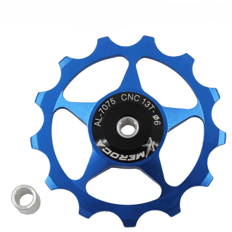 4 PCS MEROCA แบริ่งโลหะจักรยานเสือภูเขาจักรยานด้านหลัง Derailleur ล้อ 11 T/13 T ล้อ, 11T Black, 11T Red, 13T Red, 11T Blue, 13T Blue, 11T Purple, 13T Purple, 11T Silver, 13T Silver, 11T Electroplating Colorful, 13T Electroplating Colorful