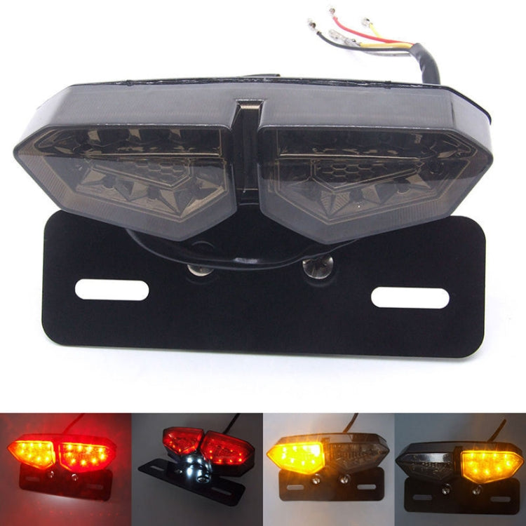 รถจักรยานยนต์ มัลติฟังก์ชั่นดัดแปลงไฟท้าย LED พร้อมระบบเบรกและพวงมาลัยแบบรวม, Brake And Steering Integrated Light