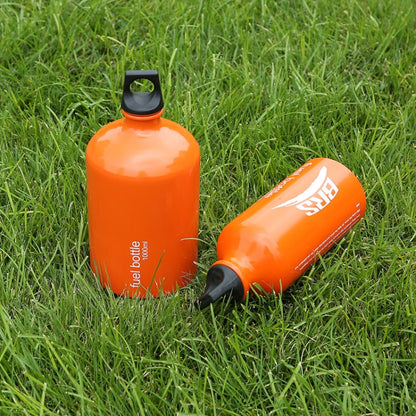 BRS ขวดน้ำมันอลูมิเนียมแบบพกพาเชื้อเพลิงกลางแจ้ง, 750 ML, 1000 ML, 530 ML