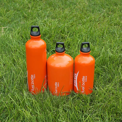 BRS ขวดน้ำมันอลูมิเนียมแบบพกพาเชื้อเพลิงกลางแจ้ง, 750 ML, 1000 ML, 530 ML