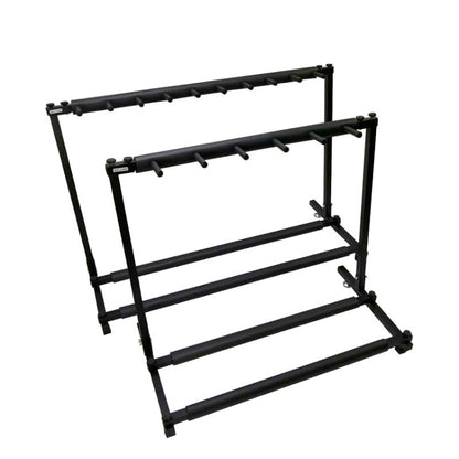 ชั้นวางขาตั้งกีตาร์โลหะยาวแบบพับได้, Three Racks, Five Racks, Seven Racks, Nine Racks