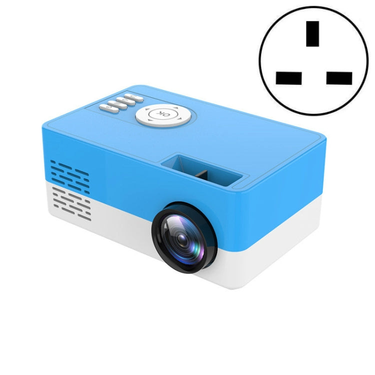 S261/J16 Home Mini HD 1080P โปรเจคเตอร์ LED แบบพกพา, รองรับการ์ด TF / ดิสก์ AV / U, US Plug, EU Plug, UK Plug, AU Plug