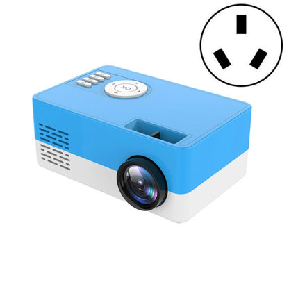 S261/J16 Home Mini HD 1080P โปรเจคเตอร์ LED แบบพกพา, รองรับการ์ด TF / ดิสก์ AV / U, US Plug, EU Plug, UK Plug, AU Plug