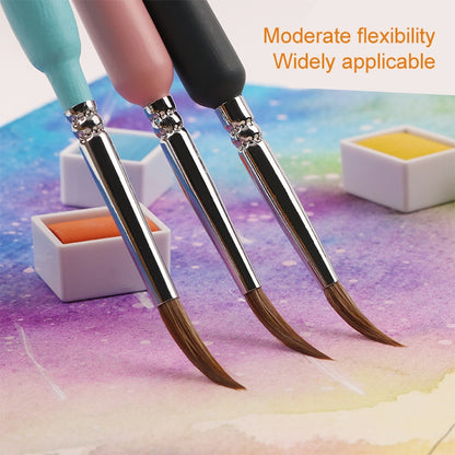 WeiZhuang Hook Line ปากกาภาพวาดมือวาดสีน้ำหมาป่า Mint Hook Line ปากกาภาพวาดจังหวะแปรงเส้นบาง, 10 PCS 00000 Dark Blue, 10 PCS 000 Dark Blue, 10 PCS 00 Dark Blue, 10 PCS 0 Dark Blue, 10 PCS 1 Dark Blue, 10 PCS 2 Dark Blue, 10 PCS 3 Dark Blue             ...