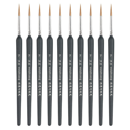 WeiZhuang Hook Line ปากกาภาพวาดมือวาดสีน้ำหมาป่า Mint Hook Line ปากกาภาพวาดจังหวะแปรงเส้นบาง, 10 PCS 00000 Dark Blue, 10 PCS 000 Dark Blue, 10 PCS 00 Dark Blue, 10 PCS 0 Dark Blue, 10 PCS 1 Dark Blue, 10 PCS 2 Dark Blue, 10 PCS 3 Dark Blue             ...