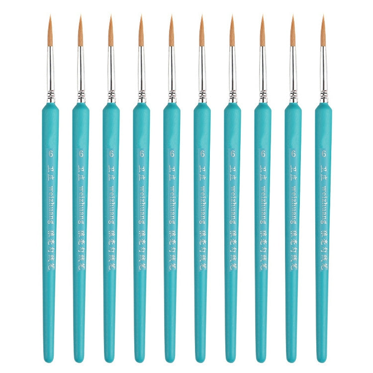 WeiZhuang Hook Line ปากกาภาพวาดมือวาดสีน้ำหมาป่า Mint Hook Line ปากกาภาพวาดจังหวะแปรงเส้นบาง, 10 PCS 00000 Dark Blue, 10 PCS 000 Dark Blue, 10 PCS 00 Dark Blue, 10 PCS 0 Dark Blue, 10 PCS 1 Dark Blue, 10 PCS 2 Dark Blue, 10 PCS 3 Dark Blue             ...