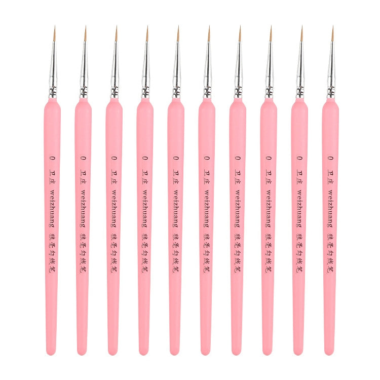 WeiZhuang Hook Line ปากกาภาพวาดมือวาดสีน้ำหมาป่า Mint Hook Line ปากกาภาพวาดจังหวะแปรงเส้นบาง, 10 PCS 00000 Dark Blue, 10 PCS 000 Dark Blue, 10 PCS 00 Dark Blue, 10 PCS 0 Dark Blue, 10 PCS 1 Dark Blue, 10 PCS 2 Dark Blue, 10 PCS 3 Dark Blue             ...