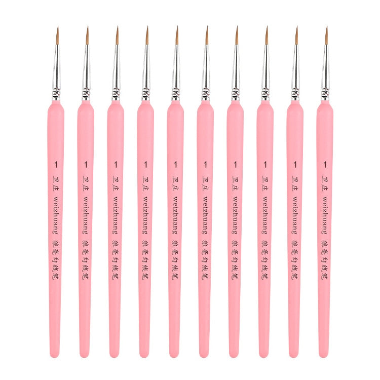 WeiZhuang Hook Line ปากกาภาพวาดมือวาดสีน้ำหมาป่า Mint Hook Line ปากกาภาพวาดจังหวะแปรงเส้นบาง, 10 PCS 00000 Dark Blue, 10 PCS 000 Dark Blue, 10 PCS 00 Dark Blue, 10 PCS 0 Dark Blue, 10 PCS 1 Dark Blue, 10 PCS 2 Dark Blue, 10 PCS 3 Dark Blue             ...