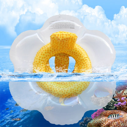 เด็ก Sun Flower แหวนที่นั่งแหวนว่ายน้ำเด็ก Inflatable Lifebuoy พร้อมหมอน, Sun Flower Seat Ring