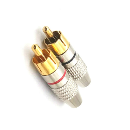 30 ชิ้น 270RCA Lotus หัว AV ปลั๊กวิดีโอหัวเสียงปลั๊ก RCA ปลั๊ก Lotus