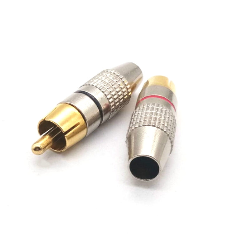 30 ชิ้น 270RCA Lotus หัว AV ปลั๊กวิดีโอหัวเสียงปลั๊ก RCA ปลั๊ก Lotus