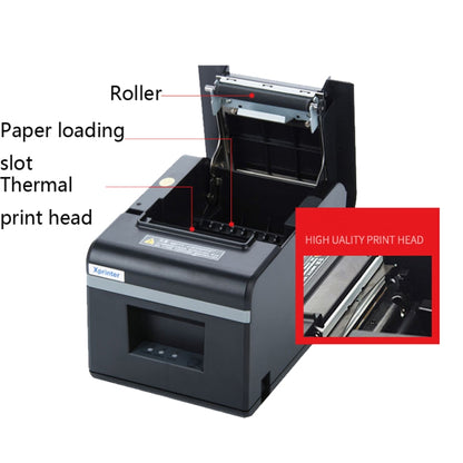 Xprinter XP-N160II เครื่องพิมพ์ใบเสร็จแบบใช้ความร้อน Bluetooth, EU Plug