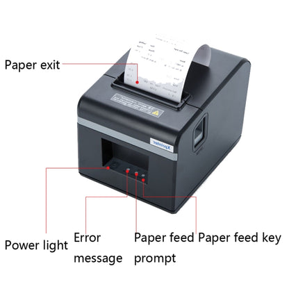 Xprinter XP-N160II เครื่องพิมพ์ใบเสร็จแบบใช้ความร้อน Bluetooth, EU Plug