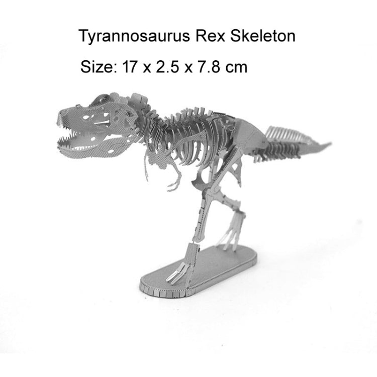 3D โลหะประกอบ DIY ปริศนาไดโนเสาร์รุ่น, Tyrannosaurus Skeleton