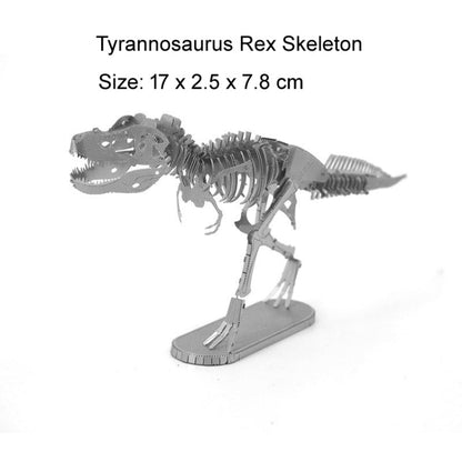 3D โลหะประกอบ DIY ปริศนาไดโนเสาร์รุ่น, Tyrannosaurus Skeleton