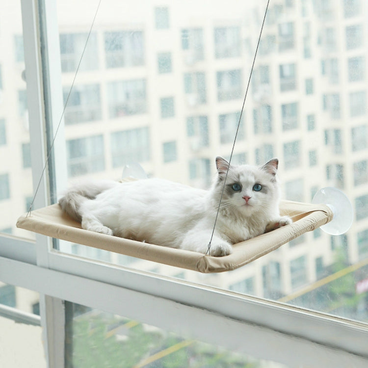สัตว์เลี้ยงดูดถ้วย Cat Hammock หน้าต่างแขวนเปลญวน