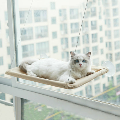 สัตว์เลี้ยงดูดถ้วย Cat Hammock หน้าต่างแขวนเปลญวน