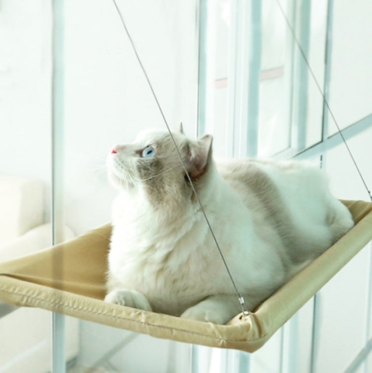 สัตว์เลี้ยงดูดถ้วย Cat Hammock หน้าต่างแขวนเปลญวน