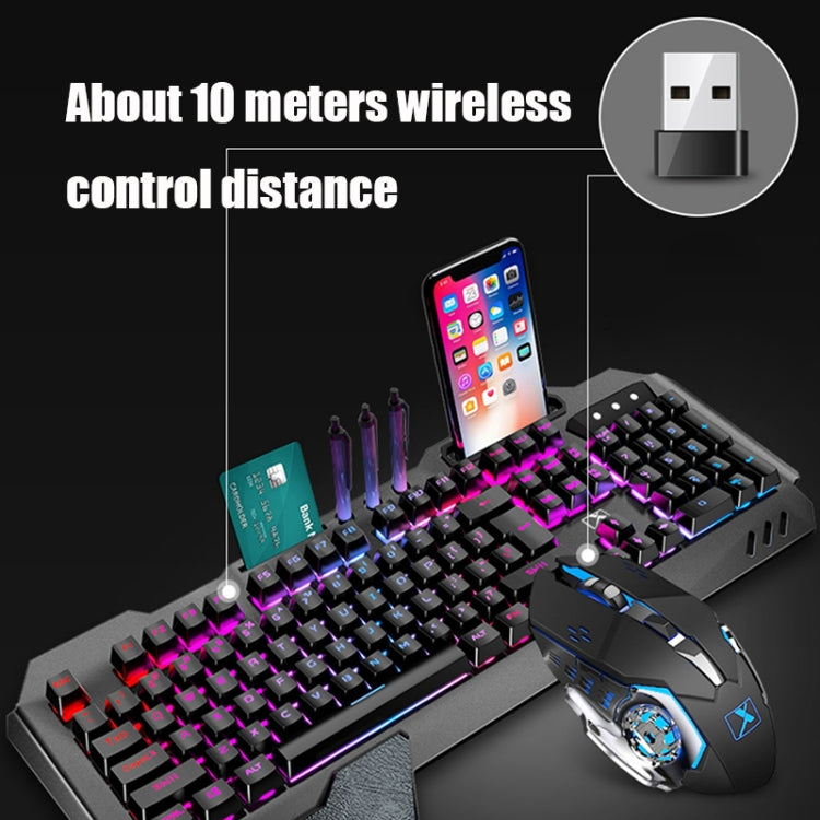 ชุดคีย์บอร์ดและเมาส์ไร้สายสำหรับเล่นเกมแบบชาร์จ K680 RGB