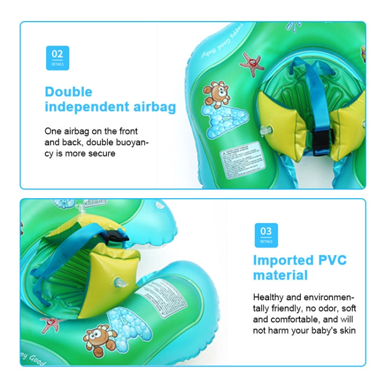 การ์ตูนสัตว์รูปแบบเด็กว่ายน้ำแหวน Inflatable เด็กโกหกแหวน Lifebuoy, S, L