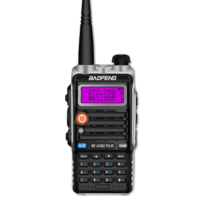 Baofeng BF-B2Plus เครื่องส่งรับวิทยุ FM กำลังสูงขนาดเล็กกลางแจ้ง 50 กม, AU Plug, EU Plug, US Plug, UK Plug