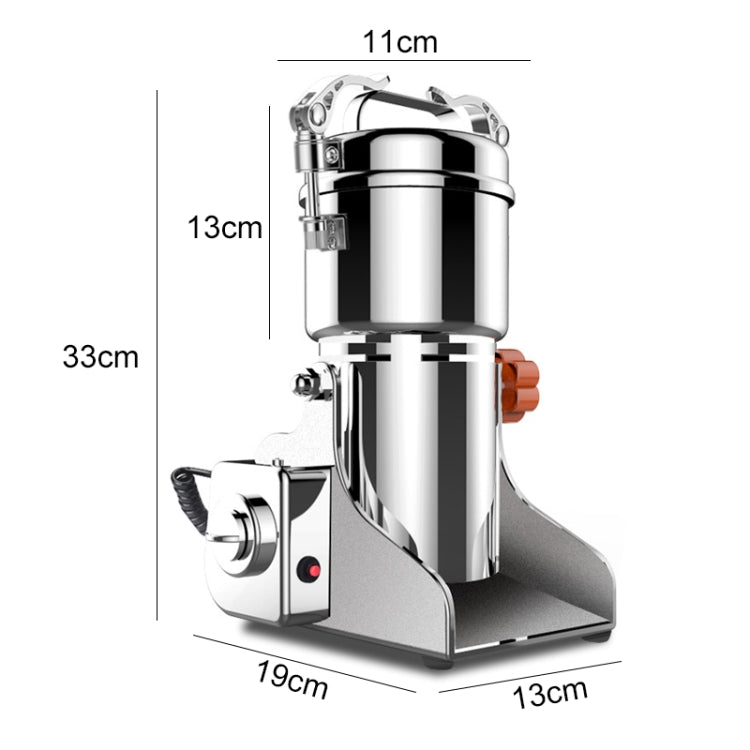 แกว่งวัสดุยาผงเครื่องร้านขายยาขนาดเล็กเครื่องบดยา EU Plug, Medicine Grinding Machine