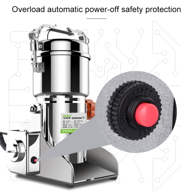 แกว่งวัสดุยาผงเครื่องร้านขายยาขนาดเล็กเครื่องบดยา EU Plug, Medicine Grinding Machine