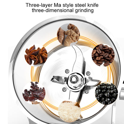แกว่งวัสดุยาผงเครื่องร้านขายยาขนาดเล็กเครื่องบดยา EU Plug, Medicine Grinding Machine