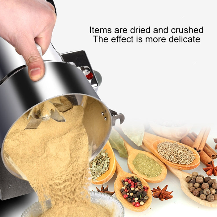 แกว่งวัสดุยาผงเครื่องร้านขายยาขนาดเล็กเครื่องบดยา EU Plug, Medicine Grinding Machine
