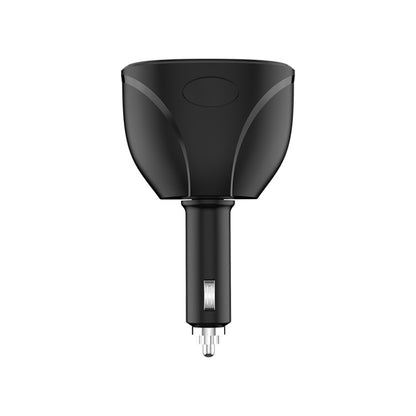ที่ชาร์จในรถยนต์ที่จุดบุหรี่ Dual USB QC 3.0 Dual Fast Charging 6A Car Charger, WMY-C113