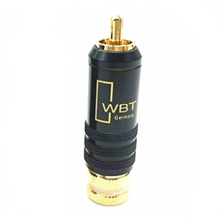 3 ชิ้น WBT-0144 ปลั๊ก RCA Lotus ปลั๊กเสียงและวิดีโอ AV