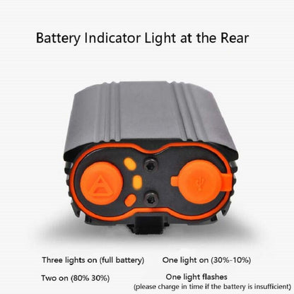 ไฟหน้าจักรยาน USB ชาร์จ T6 ไฟจักรยานกันน้ำจักรยานเสือภูเขา, Waterproof Bike Light