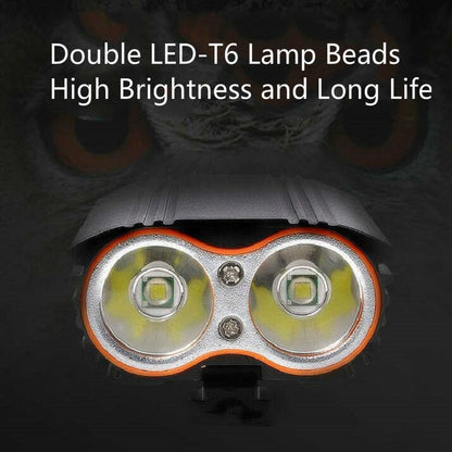 ไฟหน้าจักรยาน USB ชาร์จ T6 ไฟจักรยานกันน้ำจักรยานเสือภูเขา, Waterproof Bike Light
