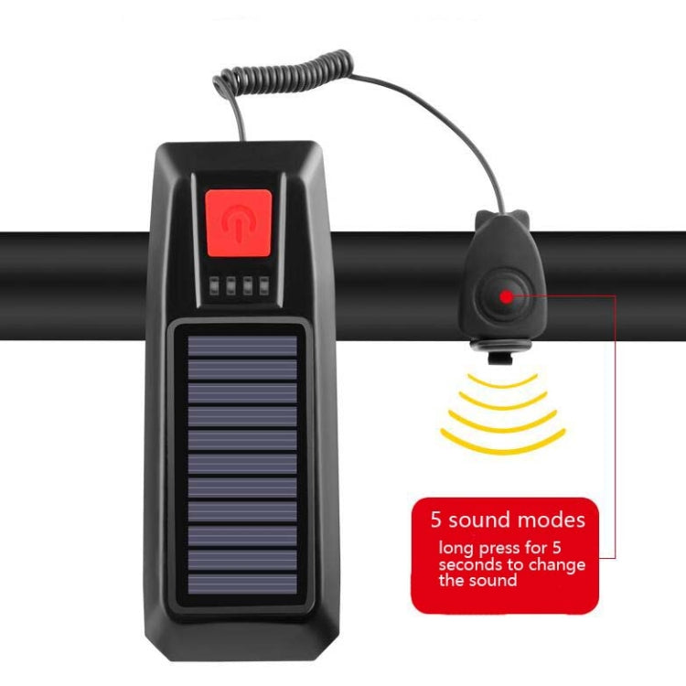 จักรยานพลังงานแสงอาทิตย์ไฟหน้า Horn Light Night ขี่ USB ชาร์จไฟหน้าจักรยาน Glare ไฟฉายอุปกรณ์, Red, Green, Blue, Orange