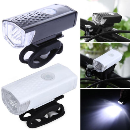 อุปกรณ์ปั่นจักรยานไฟหน้าแบบชาร์จไฟ USB สำหรับจักรยาน, 2255 Light (White), 2255 Light+Ruby Taillight (White), 2255 Light+928 Red Taillight (White), 2255 Light+928 Red Taillight (Black)