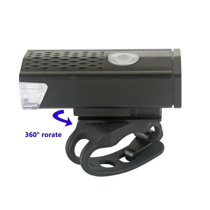 อุปกรณ์ปั่นจักรยานไฟหน้าแบบชาร์จไฟ USB สำหรับจักรยาน, 2255 Light (White), 2255 Light+Ruby Taillight (White), 2255 Light+928 Red Taillight (White), 2255 Light+928 Red Taillight (Black)