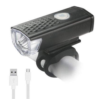 อุปกรณ์ปั่นจักรยานไฟหน้าแบบชาร์จไฟ USB สำหรับจักรยาน, 2255 Light (White), 2255 Light+Ruby Taillight (White), 2255 Light+928 Red Taillight (White), 2255 Light+928 Red Taillight (Black)