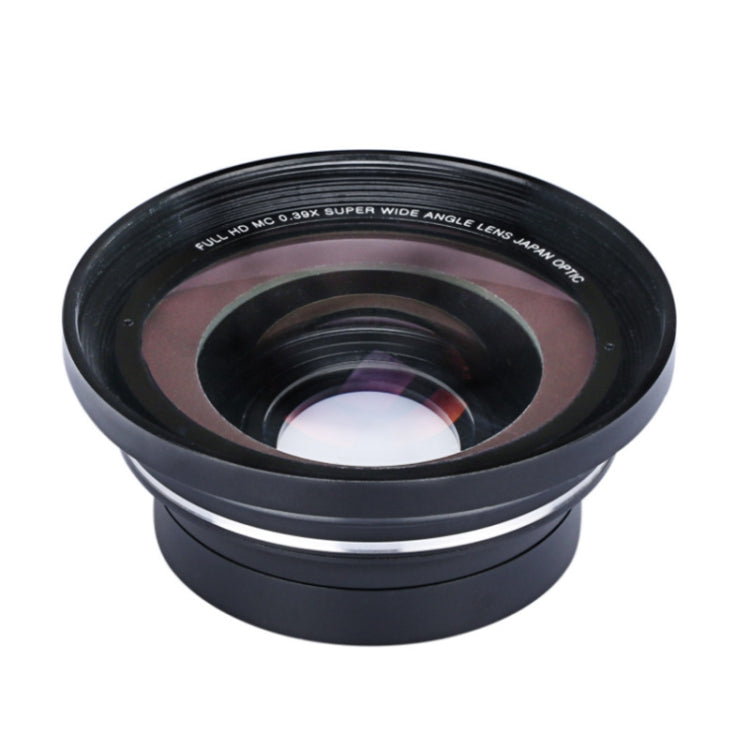 เลนส์มุมกว้าง 72 มม. 2 ใน 1 0.39X + เลนส์มาโคร, 72mm