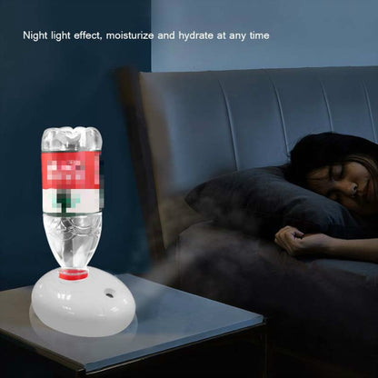 แบบพกพา Mini Ultrasonic Desktop Air Humidifier USB ในครัวเรือนขวดน้ำแร่ Humidifier, Air Humidifier